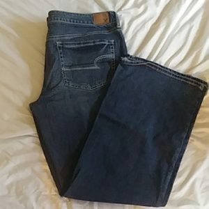 American Eagle 18 Long favorite boyfriend jeans